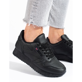 Deportivas negras de mujer Shelovet negro 3