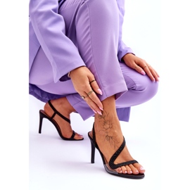Slip de mujeres -en Sandalias de alta techo Black Black negro 6