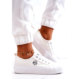 Zapatillas On Lee Cooper LCW-22-31-0837L Blanco Plataforma 1