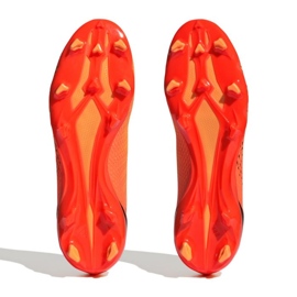 Adidas X Speedportal.3 Fg M GZ5077 zapatos de fútbol naranjas y tintos naranja 4