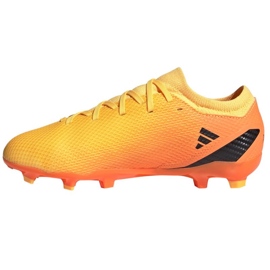 Adidas X Speedportal.3 Fg Jr GZ5072 zapatos de fútbol naranja naranjas y tintos 5