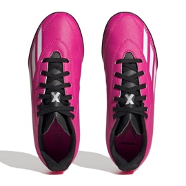 Botas de fútbol Adidas X Speedportal.4 Tf Jr GZ2446 rosado rosas y morados 2