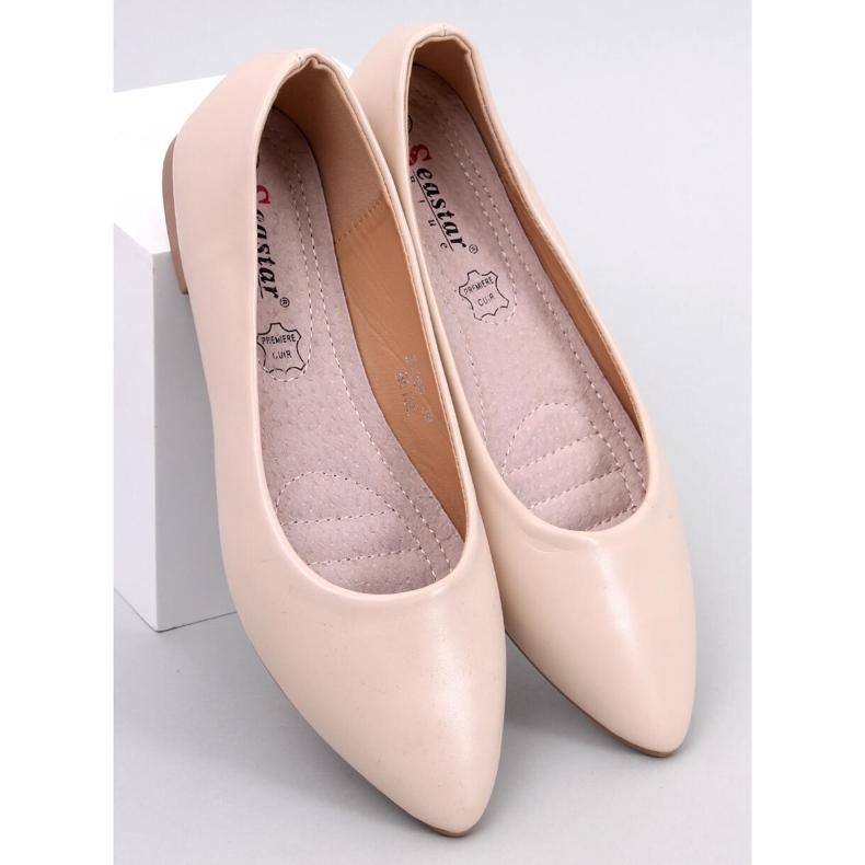 BM Trento Bailarinas plantilla piel Beige 1 BM Trento Bailarinas plantilla piel Beige 1