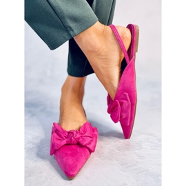 BM Pantuflas lazo Geffen Fucsia rosado 2