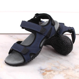 Sandalia sport velcros azul marino American Club 5
