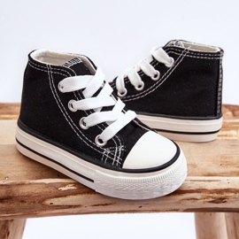 Zapatillas Altas Infantiles Filemón Negras negro 3