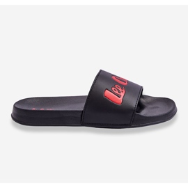 Men's Lightweight Lee Cooper LCW-23-42-1730 Black-Red Pantuflas negro 1
