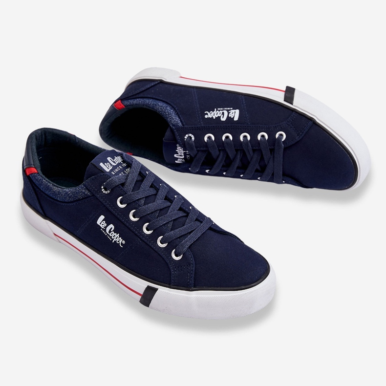 Hombre Lee Cooper LCW-23-31-1833M Zapatillas Azul Marino 2
