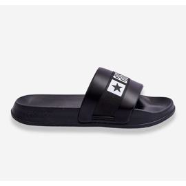 Pantuflas Classic Big Star para hombre LL174457 Negro 1