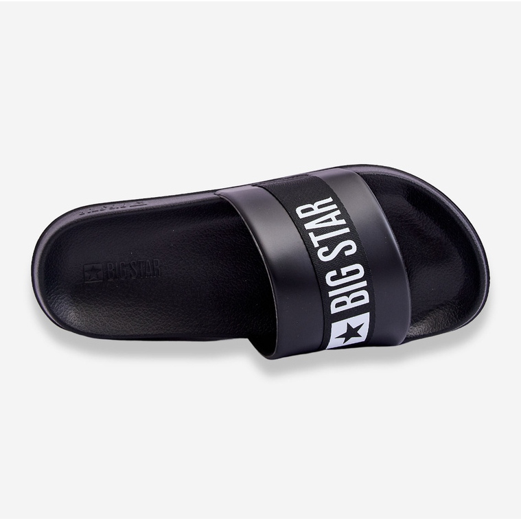 Pantuflas Classic Big Star para hombre LL174457 Negro 2
