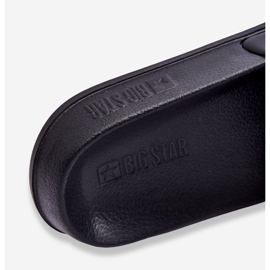 Pantuflas Classic Big Star para hombre LL174457 Negro 5