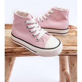 FR1 Zapatillas Altas Infantiles Cremallera Filemón Rosa Claro rosado 2