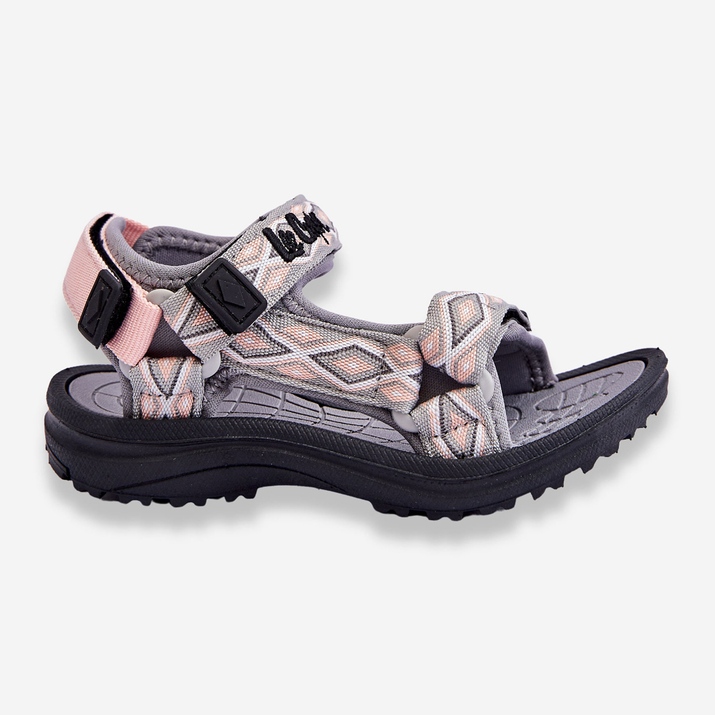 Sandalias Lee Cooper Niños LCW-23-34-1681 Gris-Rosa 1