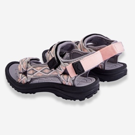 Sandalias Lee Cooper Niños LCW-23-34-1681 Gris-Rosa 3