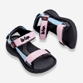 Sandalias Lee Cooper Niños LCW-23-34-1687 Azul-Rosa rosado 3