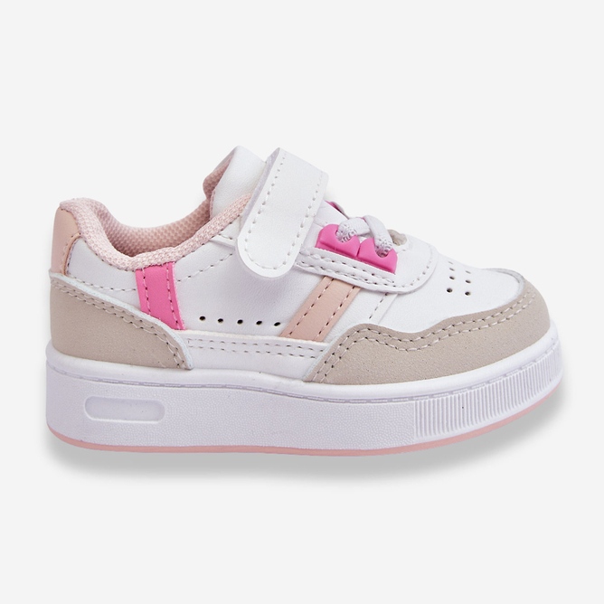 FR1 Deportivas Infantiles Clásicas Marlin Blanco y Rosa 1 FR1 Deportivas Infantiles Clásicas Marlin Blanco y Rosa 1