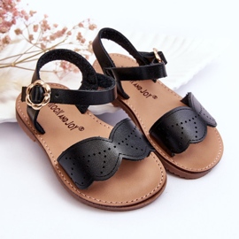 Sandalias clásicas negras Izzy para niños negro 5