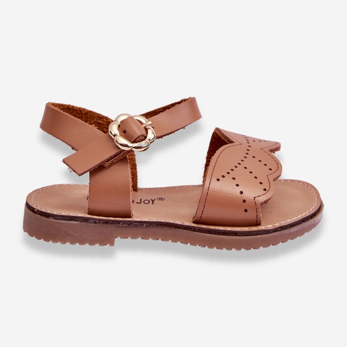 Sandalias Infantiles Clásicas Marrón Izzy 1