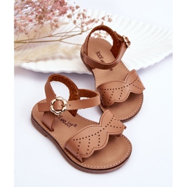 Sandalias Infantiles Clásicas Marrón Izzy 5