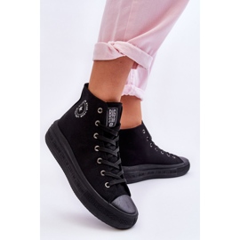 Zapatillas Altas de Mujer Big Star LL274A182 Negro 7