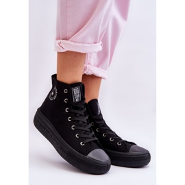 Zapatillas Altas de Mujer Big Star LL274A182 Negro 2