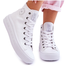 Zapatillas Altas Mujer Big Star LL274A183 Blanco 10