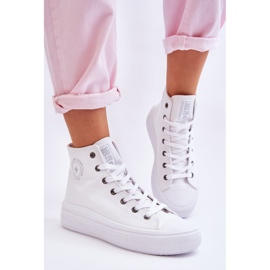 Zapatillas Altas Mujer Big Star LL274A183 Blanco 3