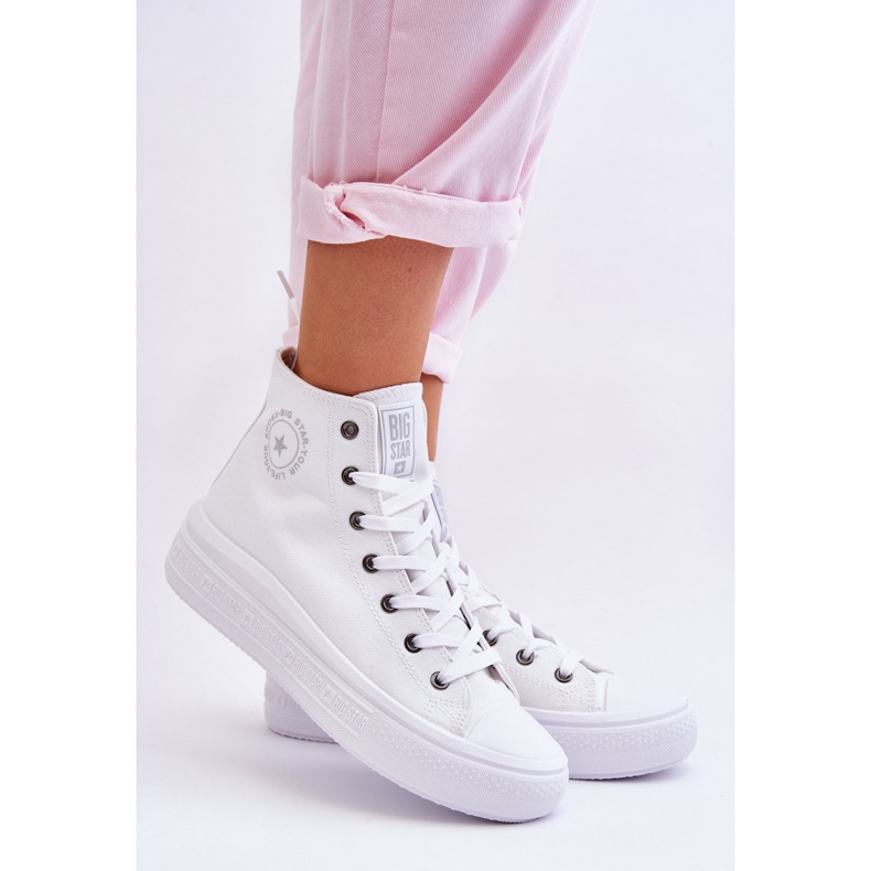 Zapatillas Altas Mujer Big Star LL274A183 Blanco 1