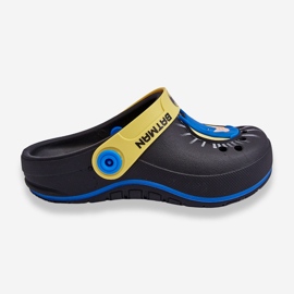 Zaxy Crocs Infantiles Batman Grendene Kids JJ385005 Negro 1