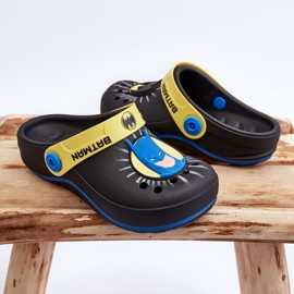 Zaxy Crocs Infantiles Batman Grendene Kids JJ385005 Negro 7