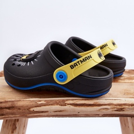 Zaxy Crocs Infantiles Batman Grendene Kids JJ385005 Negro 8