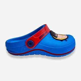 Zaxy Crocs Infantiles Superman Grendene Kids JJ385004 Azul 1