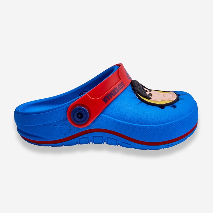 Zaxy Crocs Infantiles Superman Grendene Kids JJ385004 Azul 1