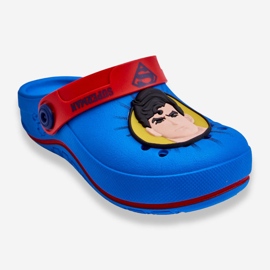Zaxy Crocs Infantiles Superman Grendene Kids JJ385004 Azul 4