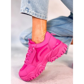 Zapatillas de Mujer Bains Fucsia rosado 3