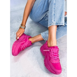 Zapatillas de Mujer Bains Fucsia rosa 2