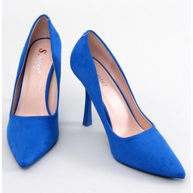 Seastar Zapatos de tacón de mujer en ante Camerin Azul 2