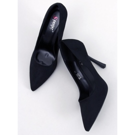 Seastar Zapatos de tacón de ante de mujer Camerin Black negro 1