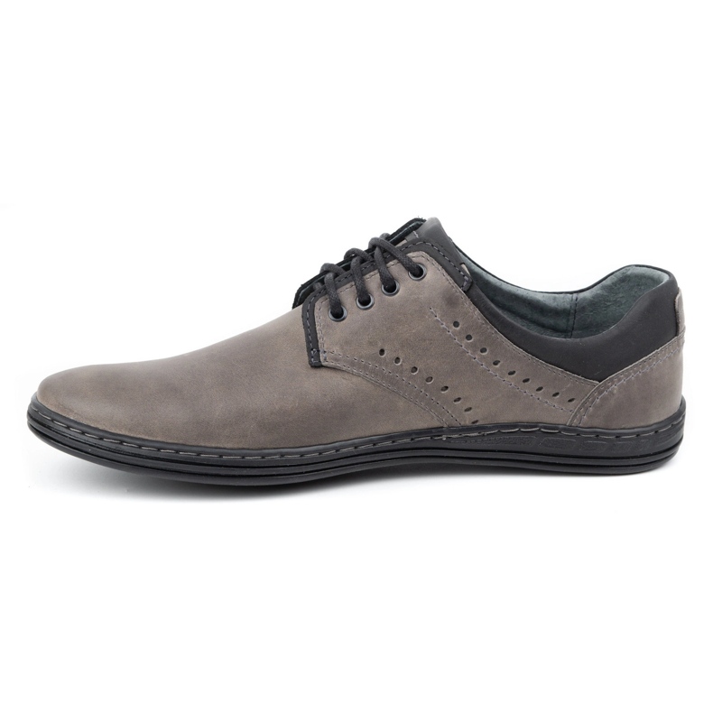 Polbut Zapatos casuales grises para hombre 402 1