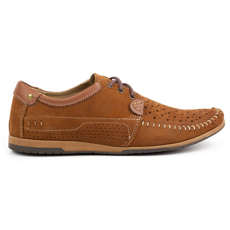 KOMODO Zapatos de hombre mocasines 875 verano camel multicolor 1