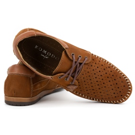 KOMODO Zapatos de hombre mocasines 875 verano camel multicolor 5