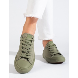Deportivas verdes mujer Big Star LL274028 2