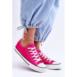 FR1 Zapatillas deportivas clásicas bajas Vegas fucsia para mujer rosado 1