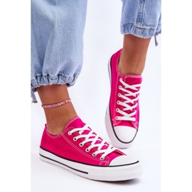 FR1 Zapatillas deportivas clásicas bajas Vegas fucsia para mujer rosado 2