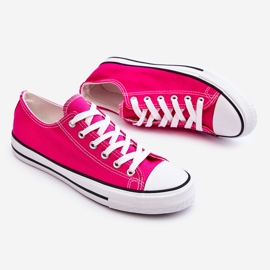 FR1 Zapatillas deportivas clásicas bajas Vegas fucsia para mujer rosado 6