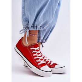 FR1 Zapatillas Bajas Clásicas Mujer Vegas Rojas rojo 1