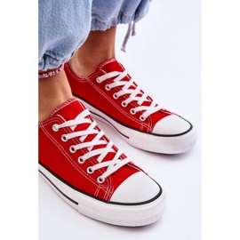 FR1 Zapatillas Bajas Clásicas Mujer Vegas Rojas rojo 5