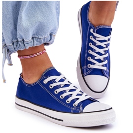 FR1 Zapatillas bajas clásicas de mujer Vegas azules 8