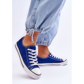FR1 Zapatillas bajas clásicas de mujer Vegas azules 3