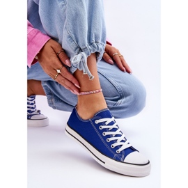 FR1 Zapatillas bajas clásicas de mujer Vegas azules 4
